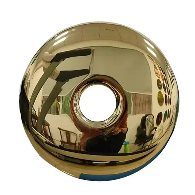 Circular Stainless Steel Modern Wall Decor