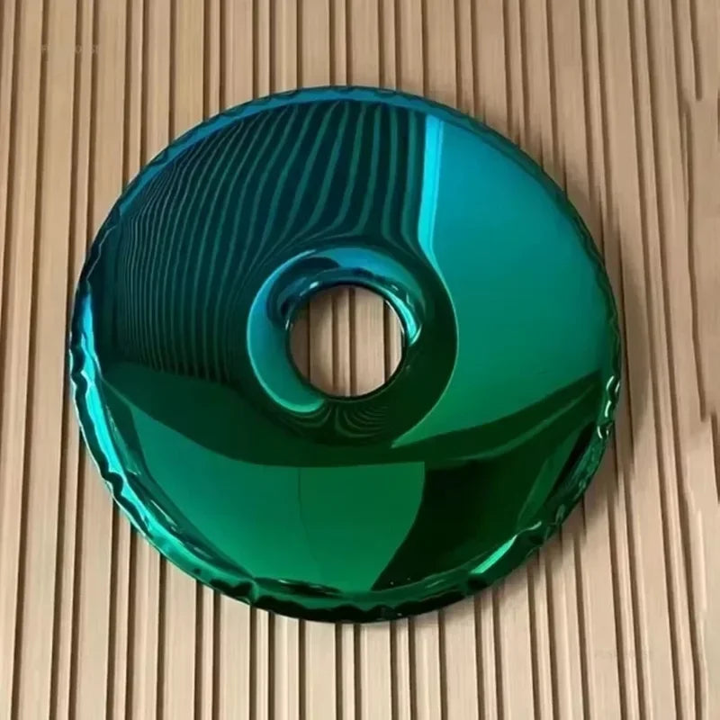 Circular Stainless Steel Modern Wall Decor