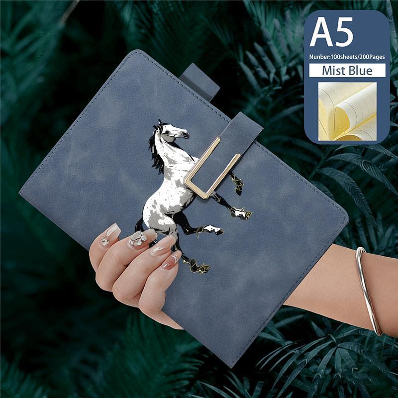 Notebook - Lined Faux Leather A5