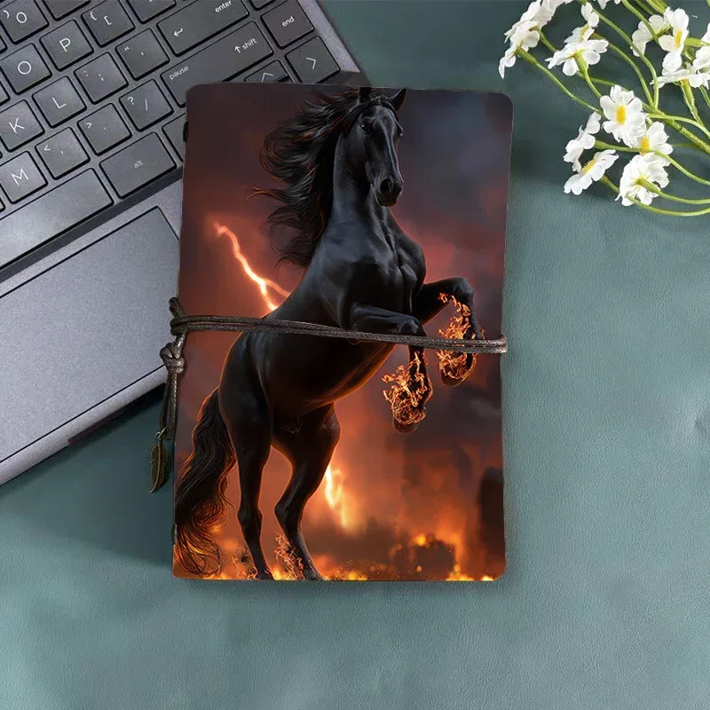 Notebook - Vintage Metal Black 160 Pages