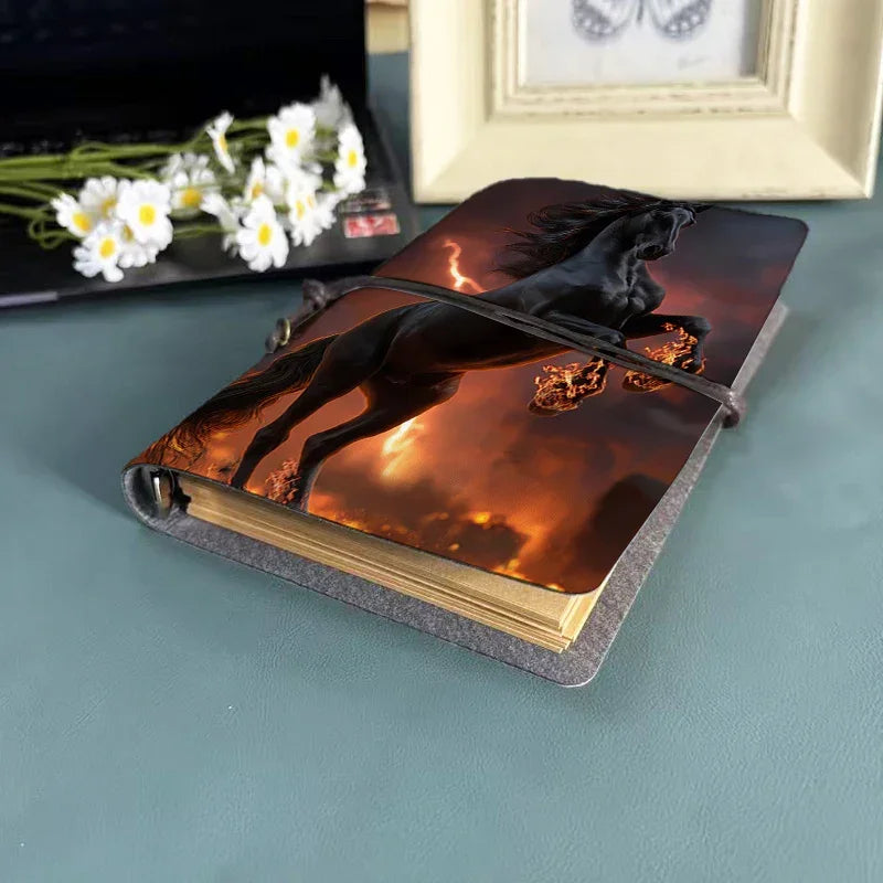 Notebook - Vintage Metal Black 160 Pages
