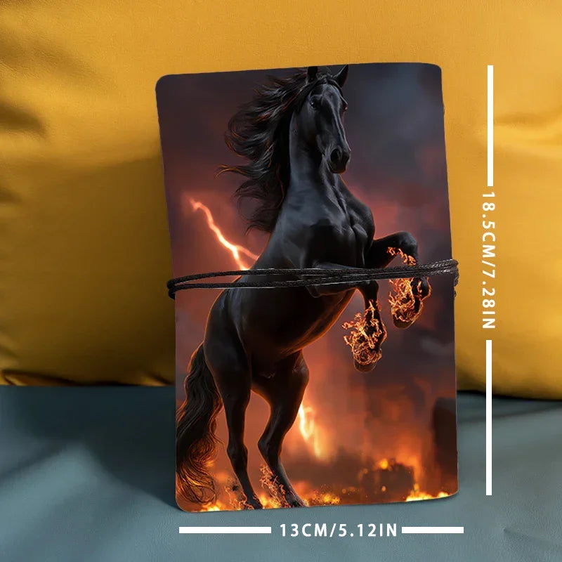 Notebook - Vintage Metal Black 160 Pages