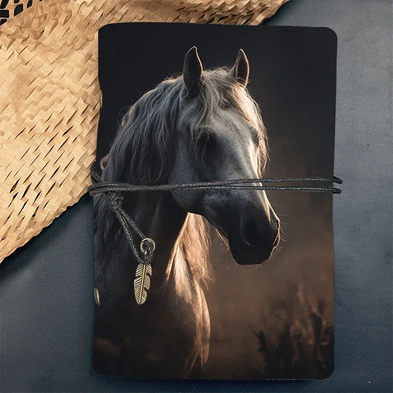 Notebook - White Horse Leather
