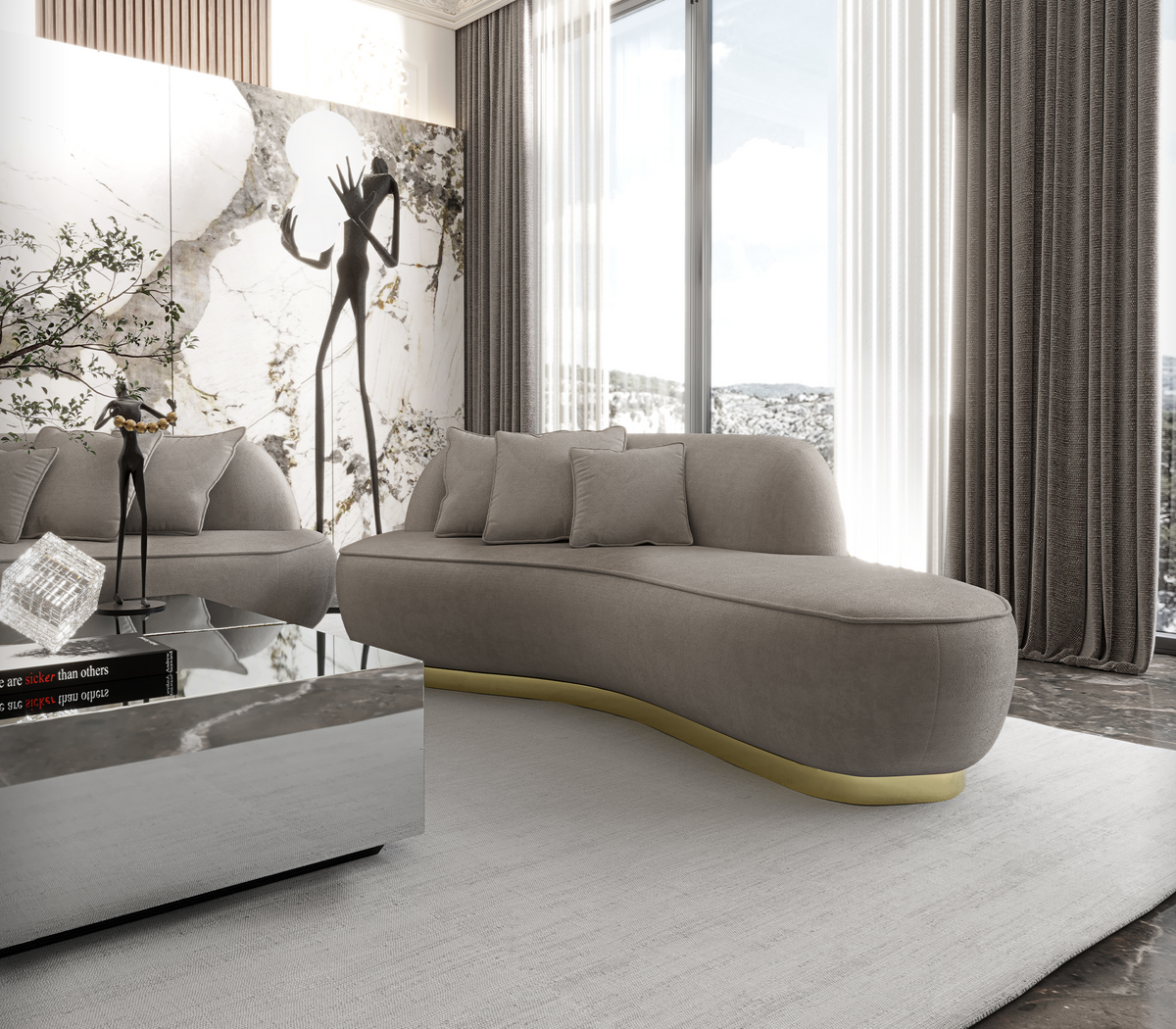 Odette B-RIGHT Sofa by Boca do Lobo – view 9