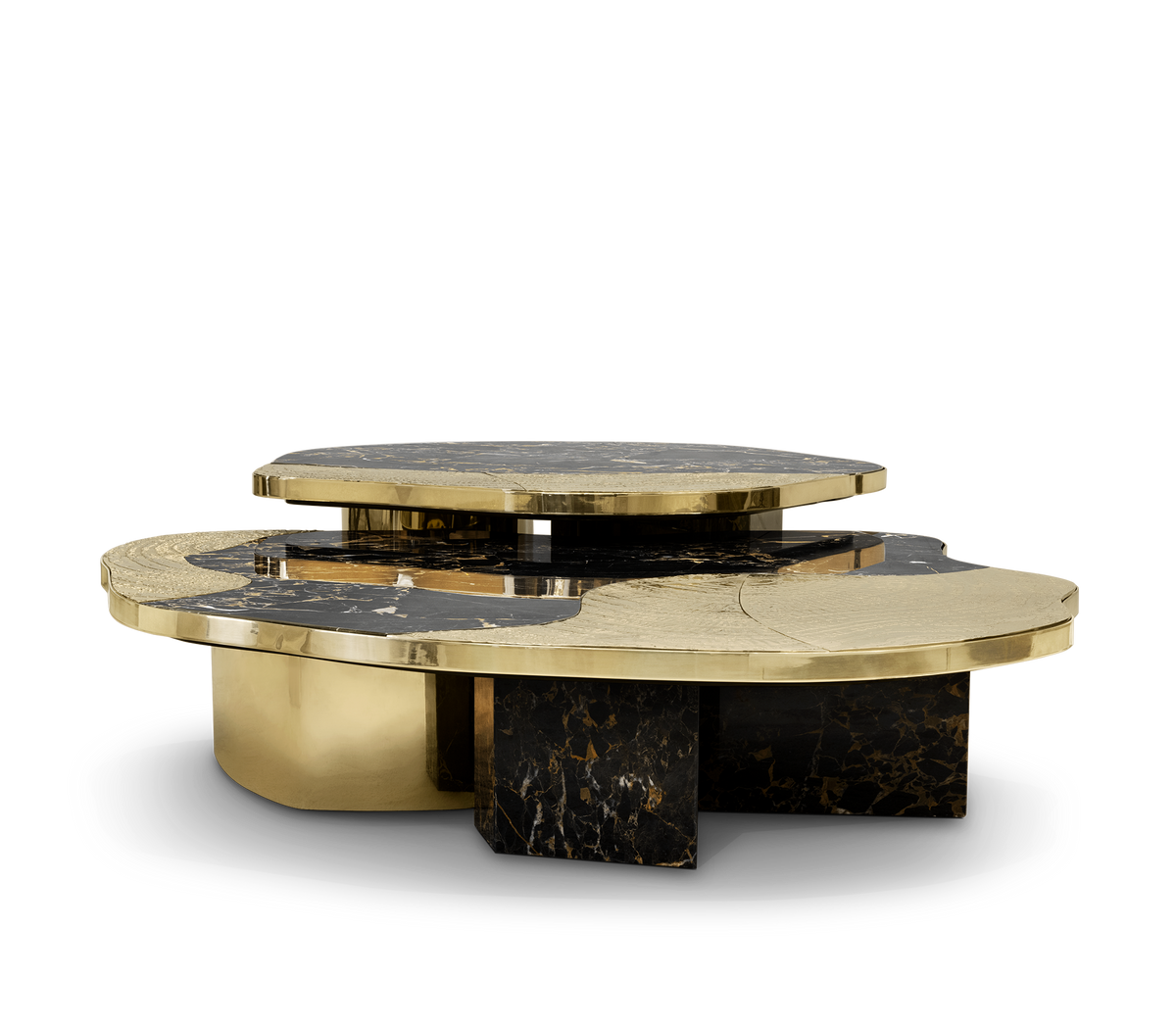 Ophelia Portoro Marble Center Table by Boca do Lobo – view 5