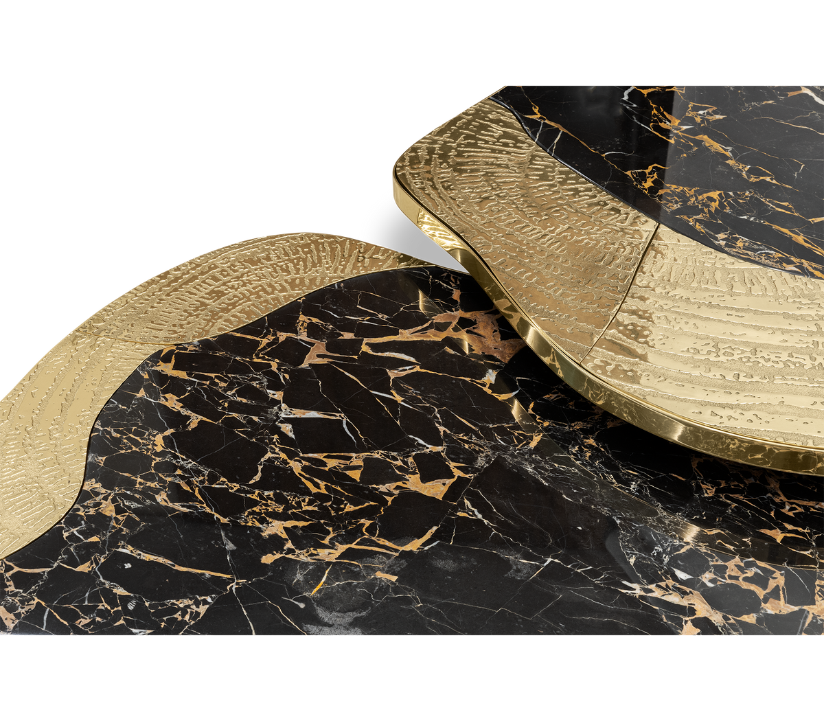Ophelia Portoro Marble Center Table by Boca do Lobo – view 6