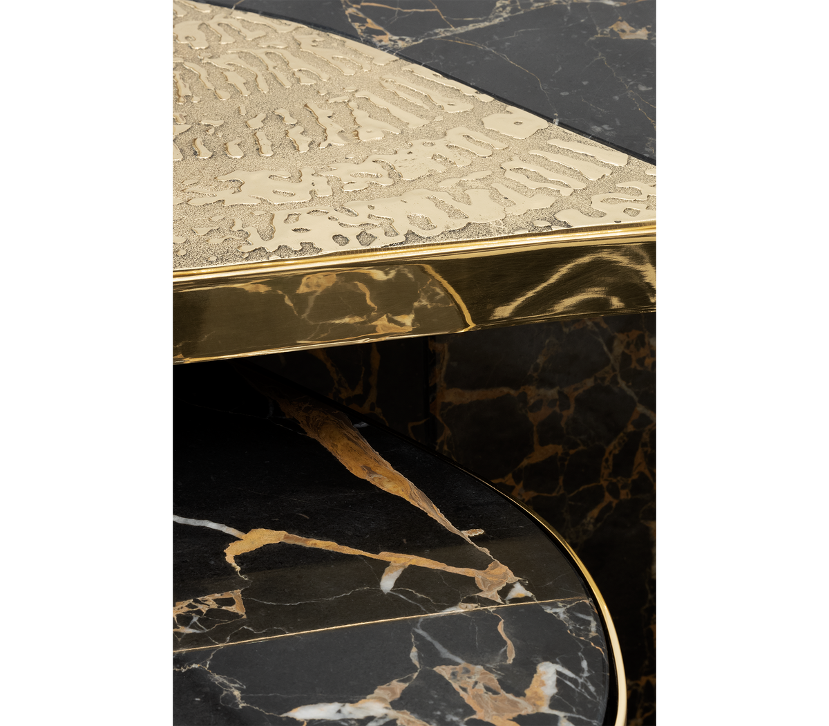 Ophelia Portoro Marble Center Table by Boca do Lobo – view 8