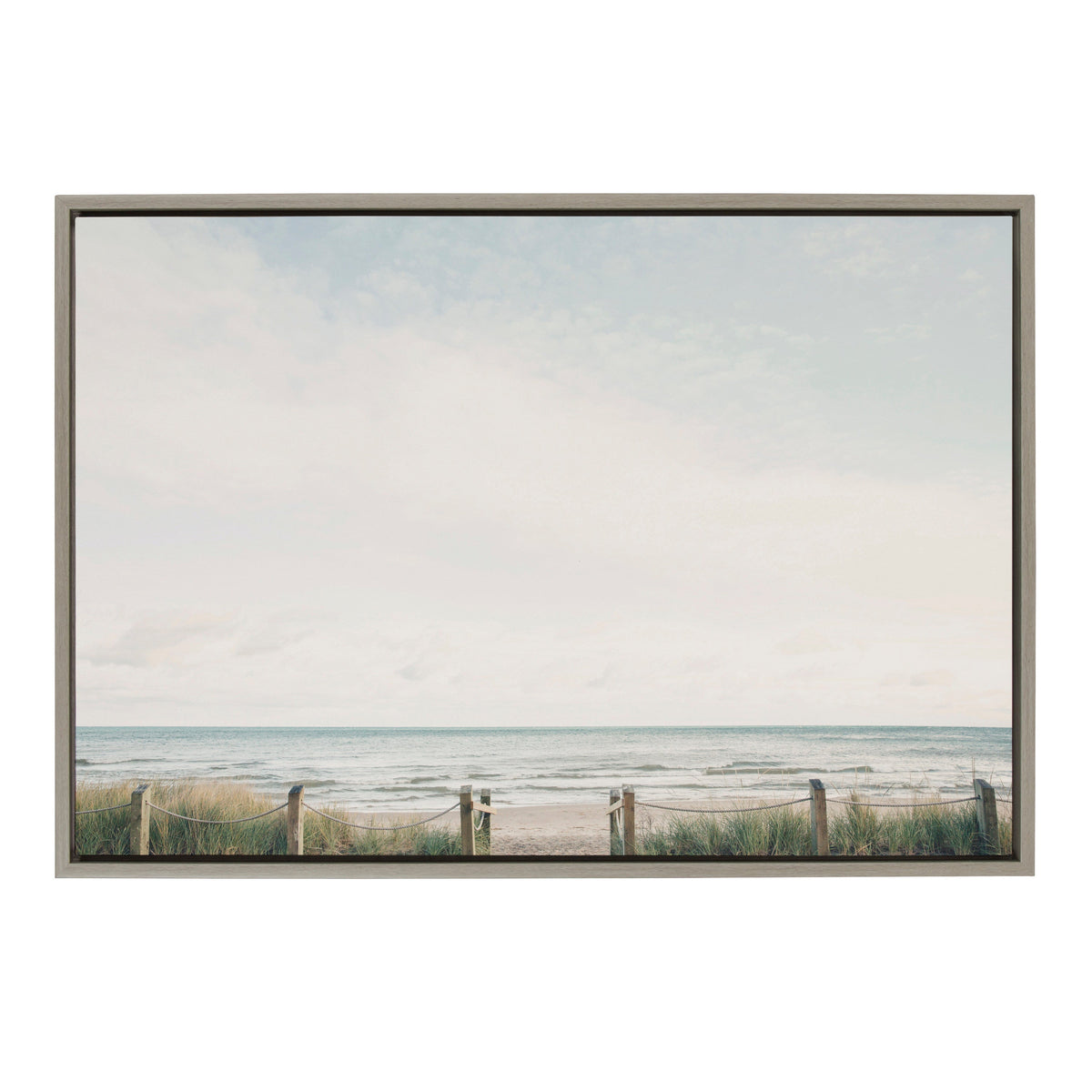 Sylvie Pale Sky Framed Canvas by Emiko and Mark Franzen of F2Images