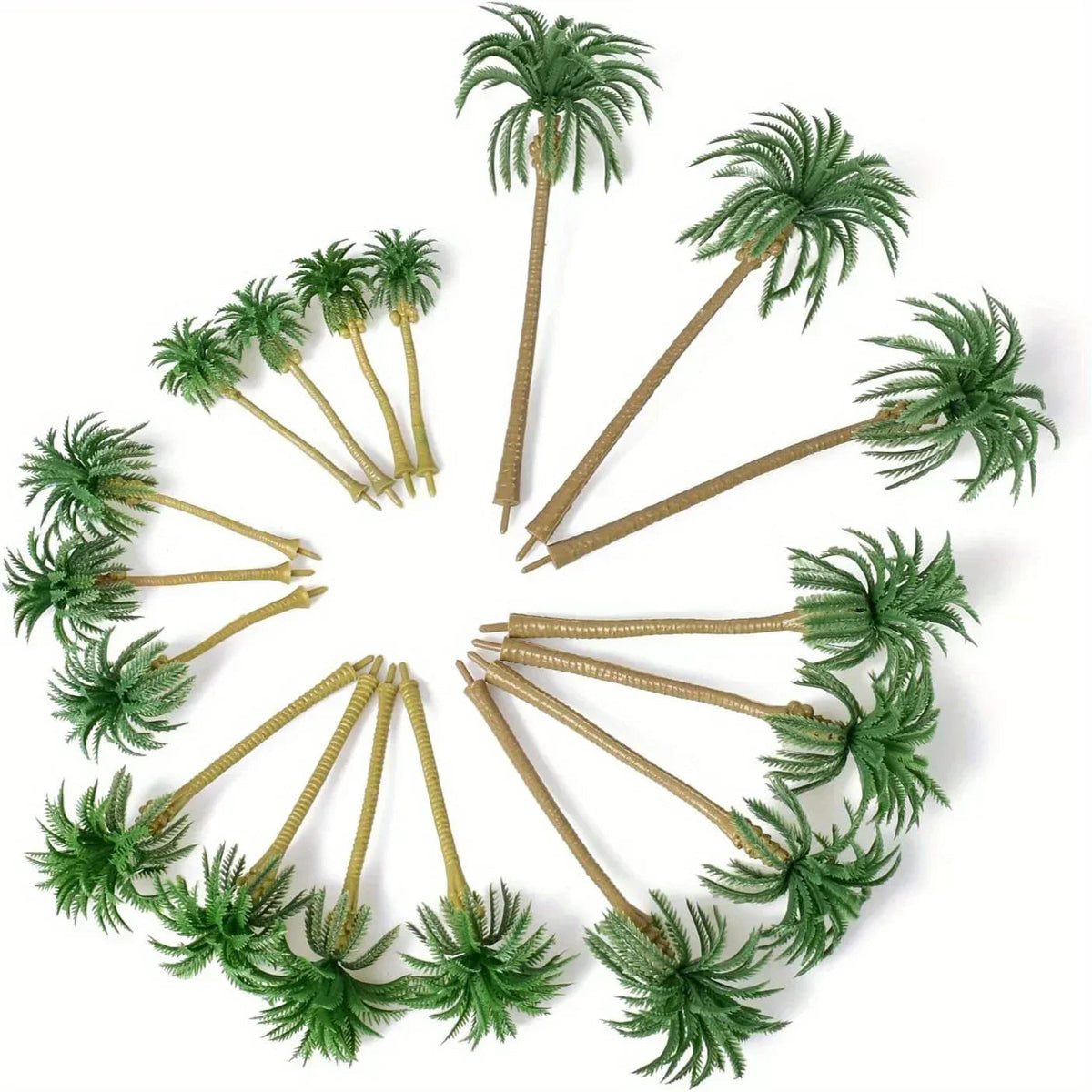 Palm Tree - Realistic Green Plastic
