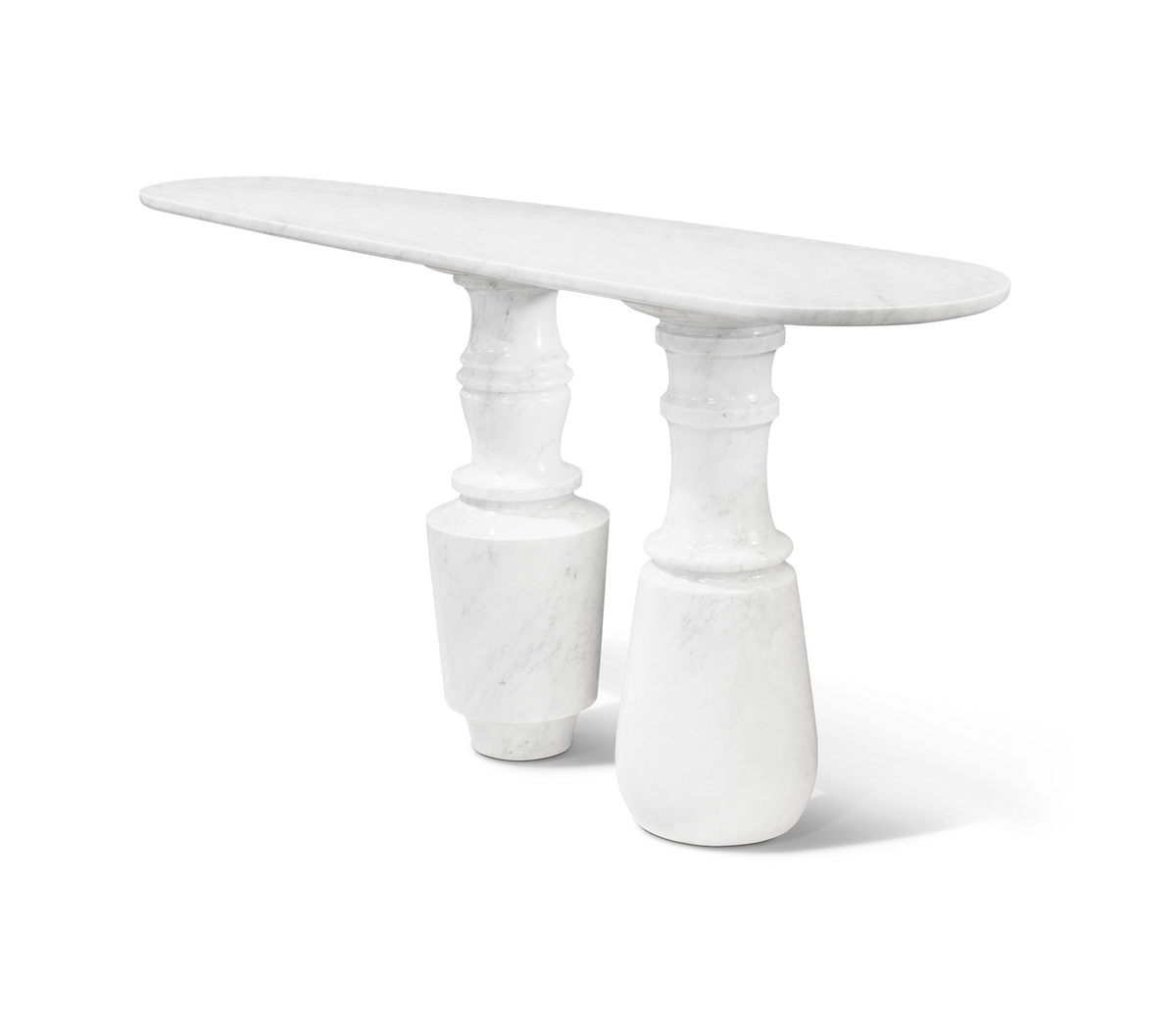 Pietra Carrara Console by Boca do Lobo – view 4