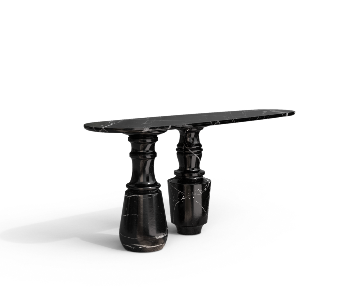 Pietra Nero Marquina Console by Boca do Lobo – view 2