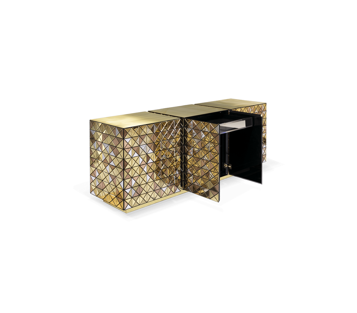 Pixel Anodized Sideboard by Boca do Lobo – view 4