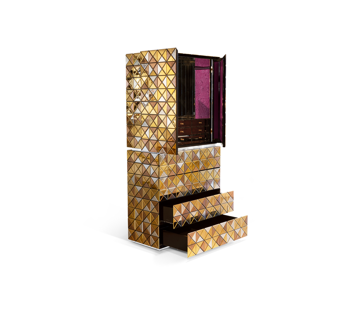 Pixel II Anodized Cabinet by Boca do Lobo – view 6