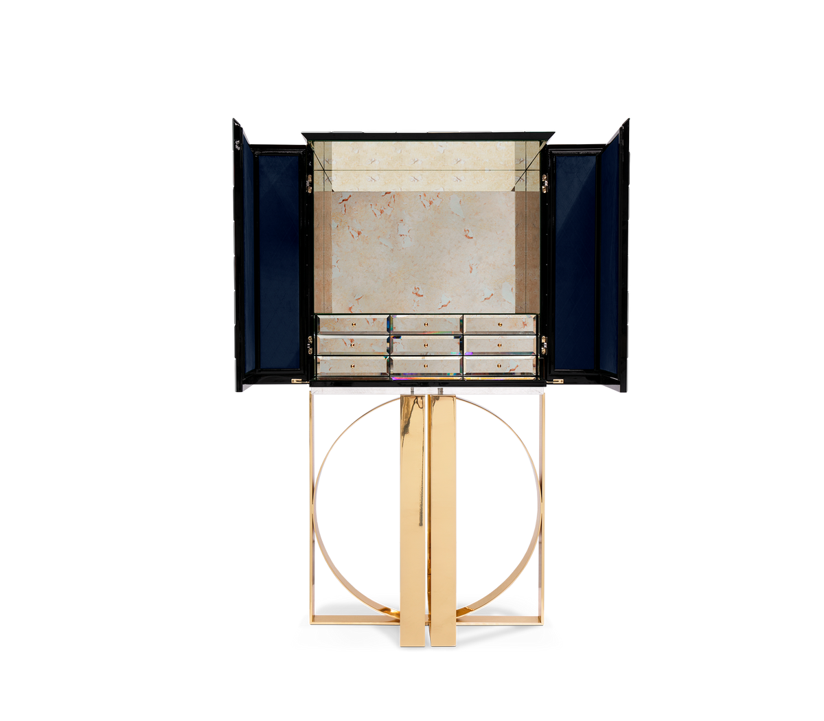 Pixel Walnut Cabinet by Boca do Lobo – view 4