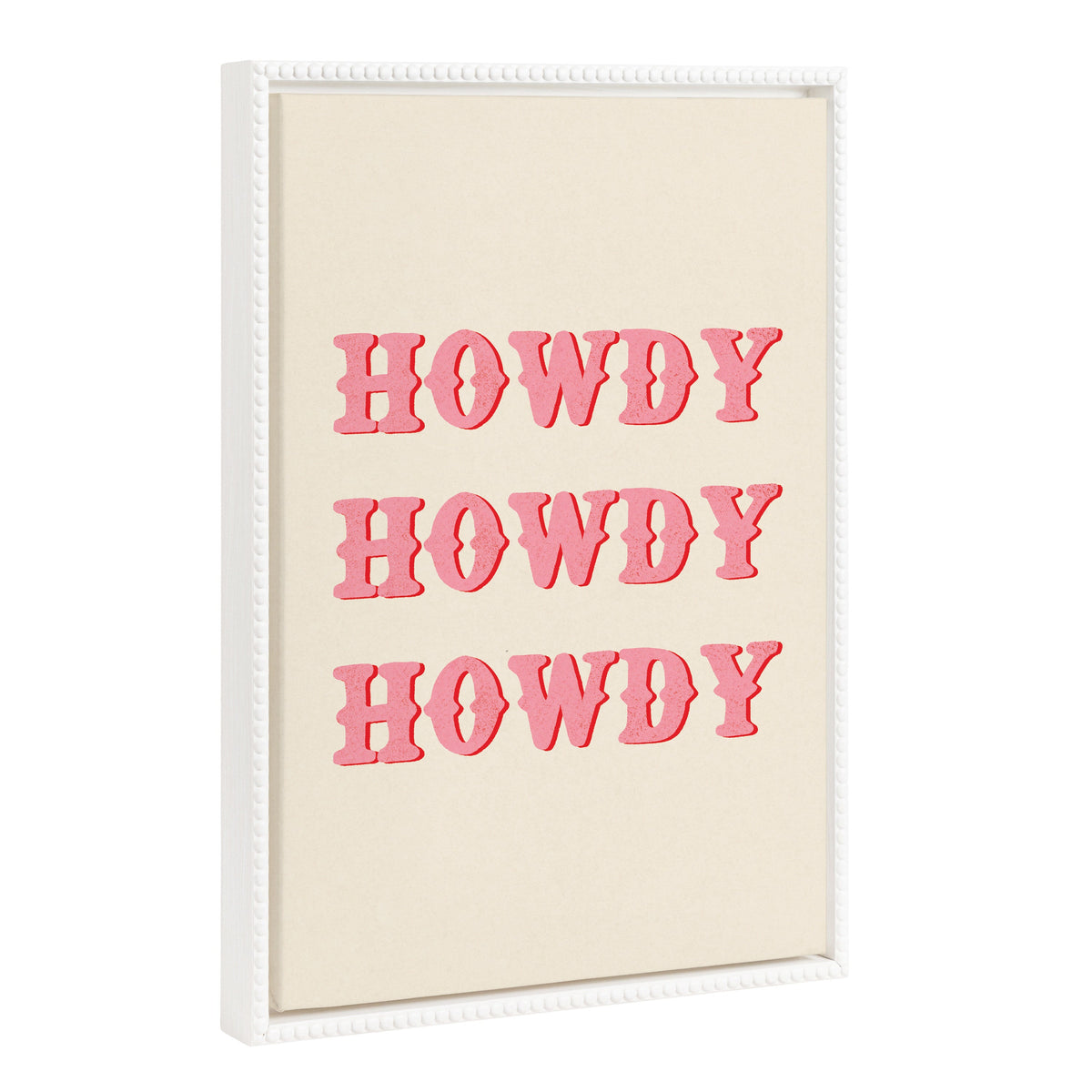 Sylvie Howdy Framed Canvas by Tània García