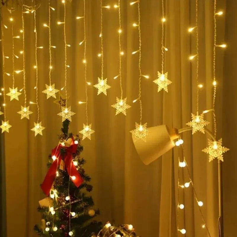 Plastic Electric Christmas Train Set with Lights and Sound