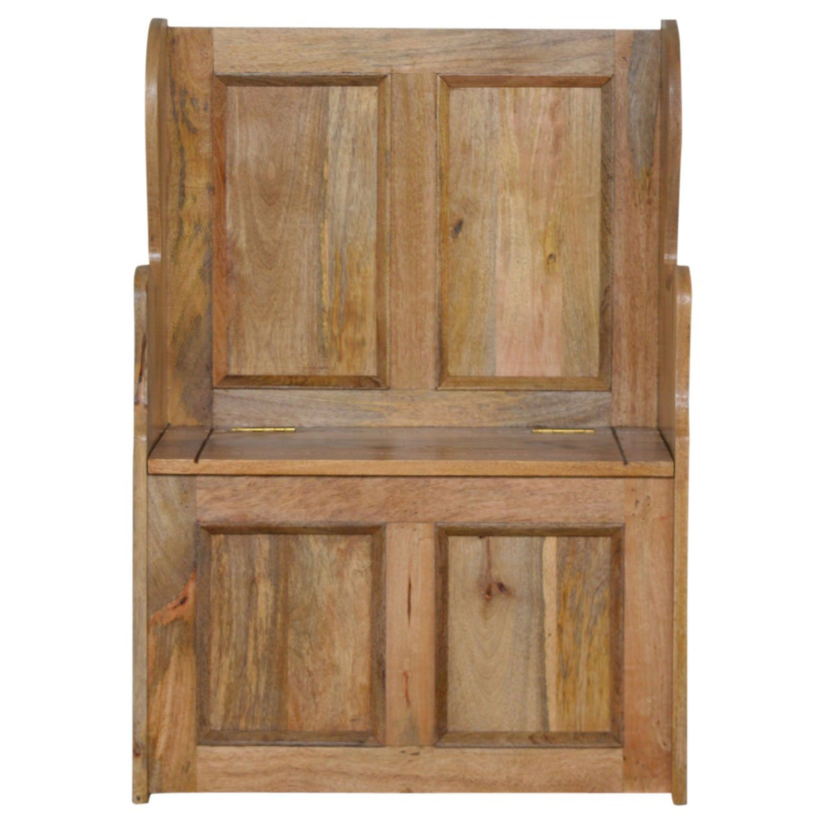 Small Monks Storage Bench — handmade mango wood furniture by Artisan Furniture