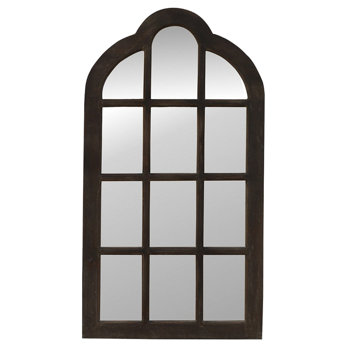 Mango Wood Arch Mirror Frame — handmade mango wood furniture by Artisan Furniture