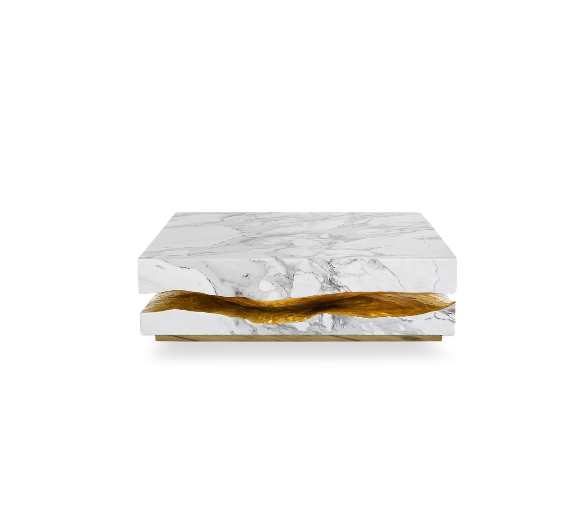 Quarry Portoro Marble Center Table by Boca do Lobo – view 2