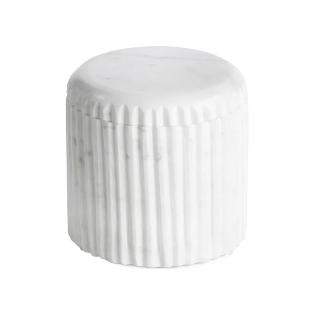 Saima Marble Canister - Source by Studio Skara, view 2