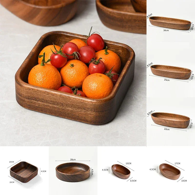 Salad Bowl - Boat-Shaped Walnut Wood — House of Avana, view 23 of 42