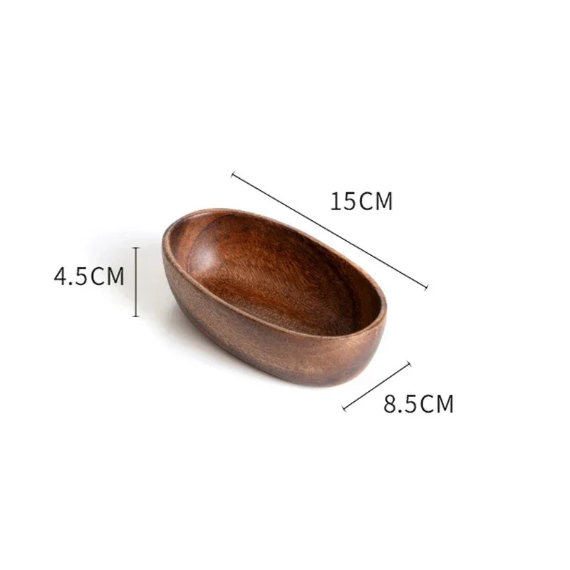 Salad Bowl - Boat-Shaped Walnut Wood — House of Avana, view 26 of 42