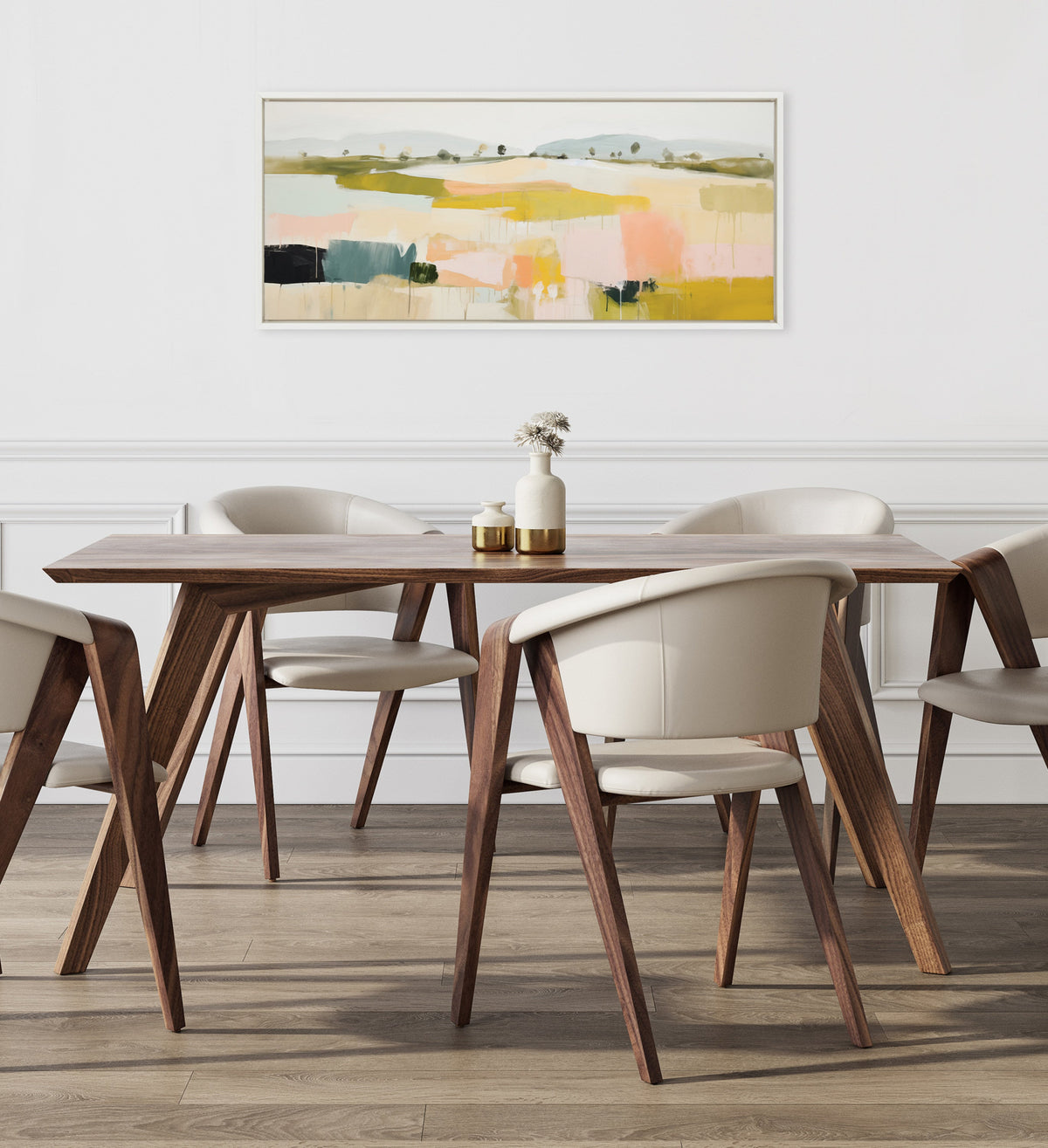 Sylvie Quaint Vista I Framed Canvas by Amy Lighthall