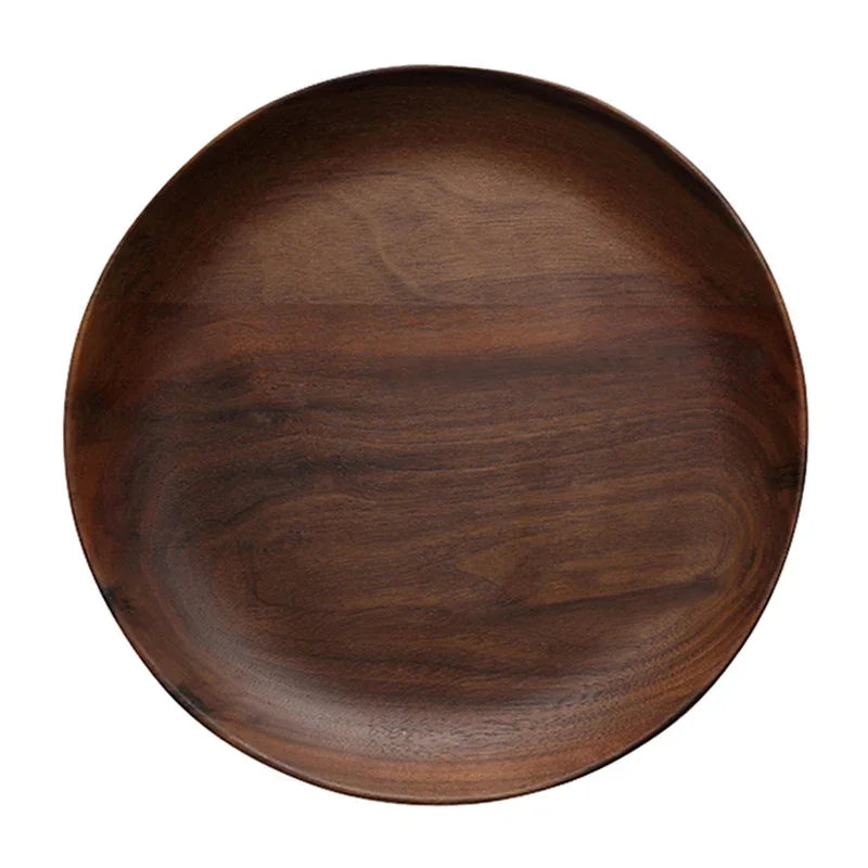 Serving Plate - Wooden Black Walnut 15cm — House of Avana, view 10 of 12