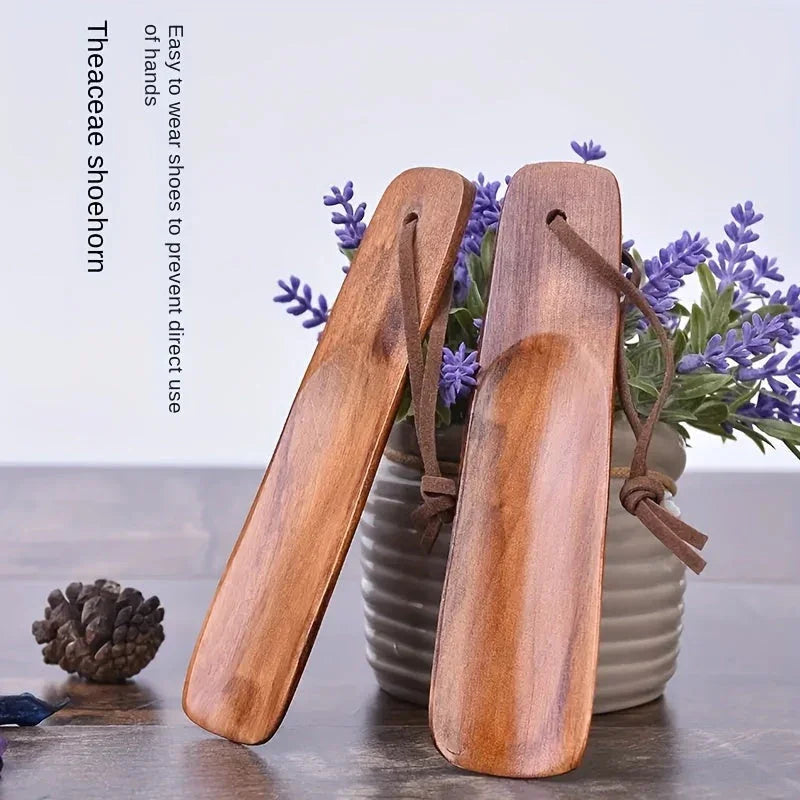 Shoe Horn - Long Handle Wooden