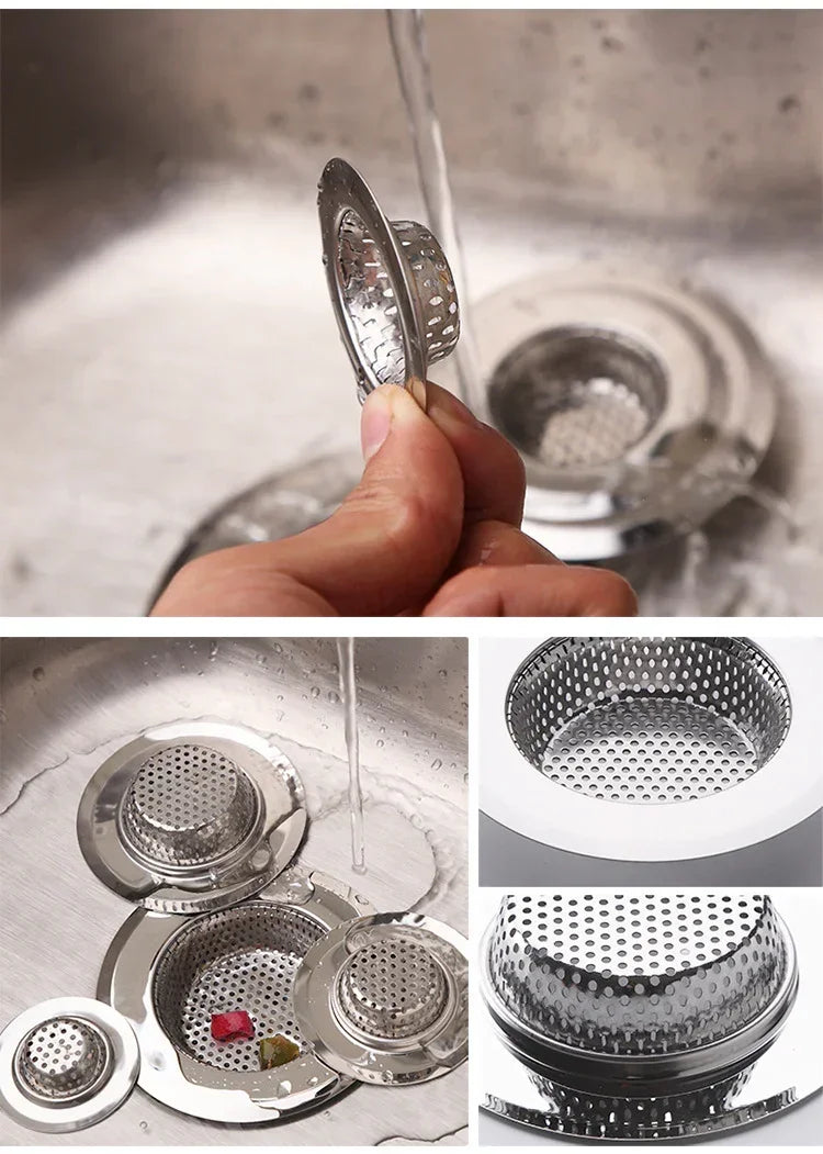 Sink Strainer - Rust-Resistant Stainless Steel