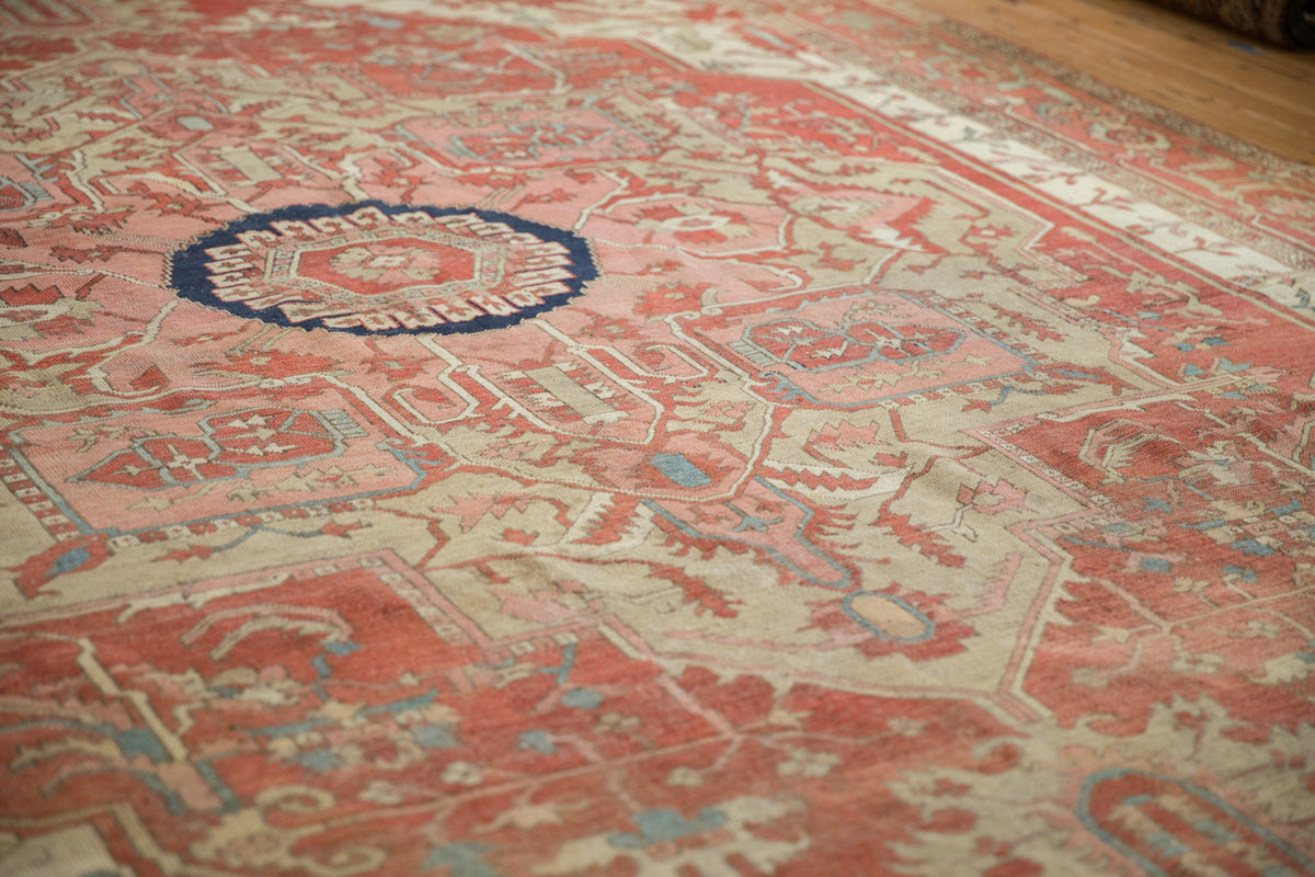 9x12 Antique Serapi Carpet