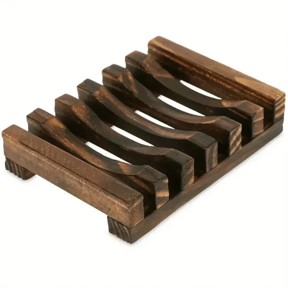Soap Dish - Self Draining Wooden