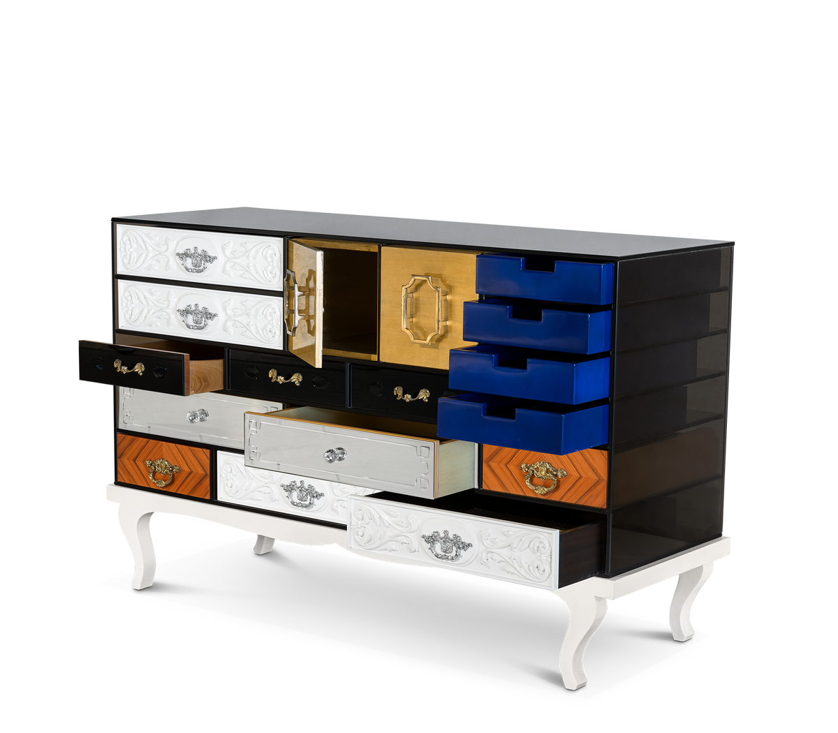 Soho White Sideboard by Boca do Lobo – view 3