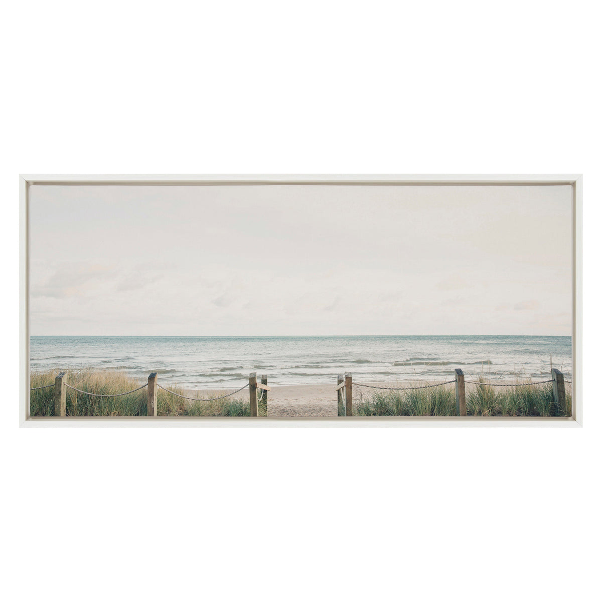 Sylvie Pale Sky Framed Canvas by Emiko and Mark Franzen of F2Images