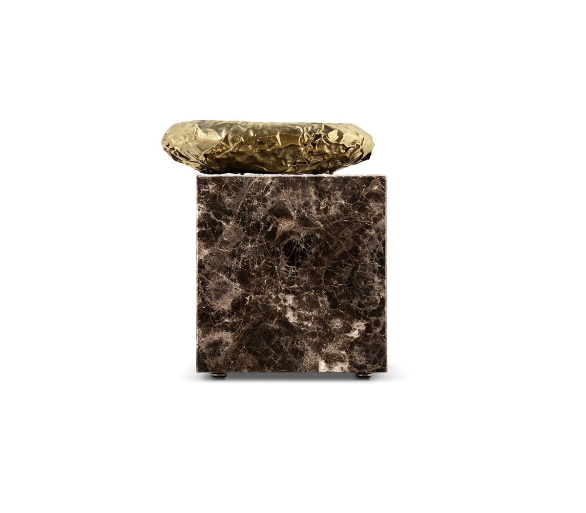 Stonehenge Emperador Side Table by Boca do Lobo – view 3