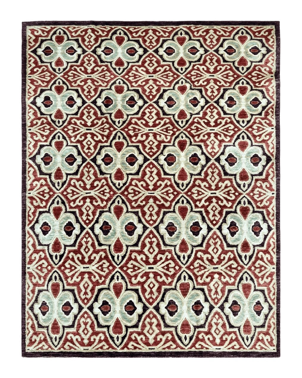 Portuguese Rug 9x12, Vintage Carpet, Handmade Wool Rug - Jewel Rugs