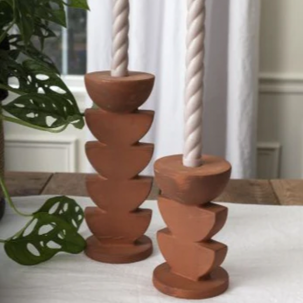 Terratotem Candle Holder - Source by Studio Skara, view 4