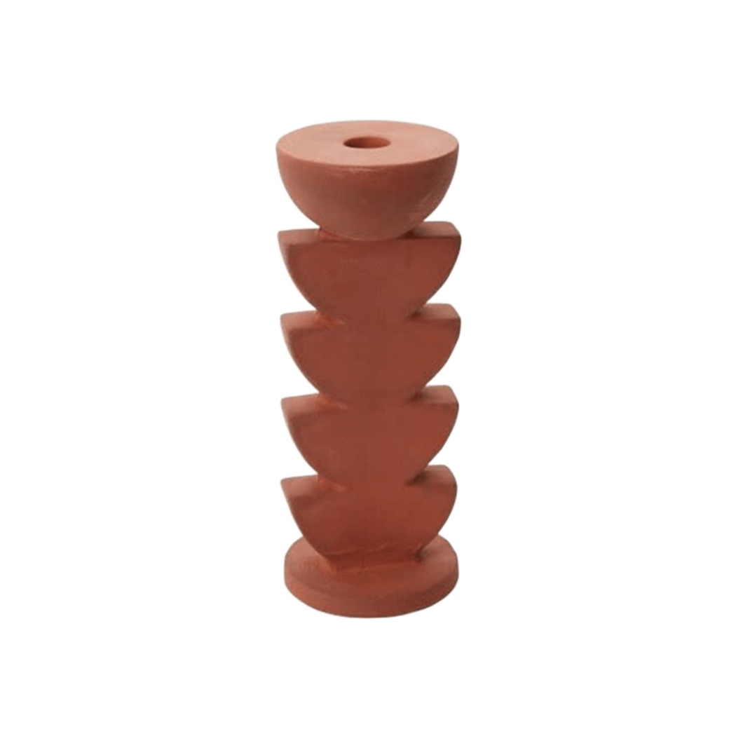 Terratotem Candle Holder - Source by Studio Skara, view 2