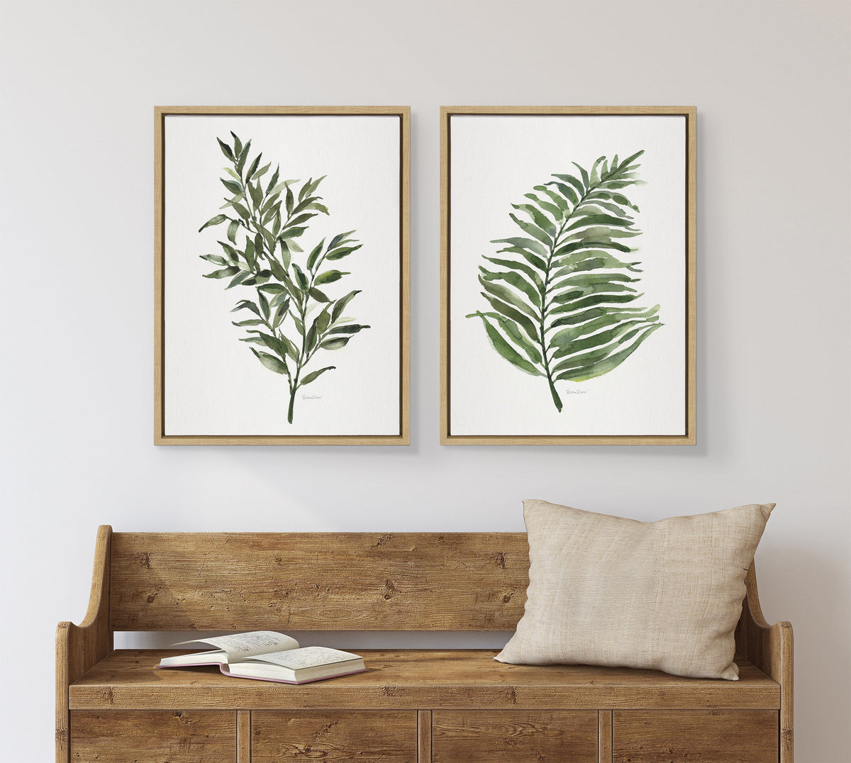 Sylvie Ruscus Framed Canvas by Patricia Shaw