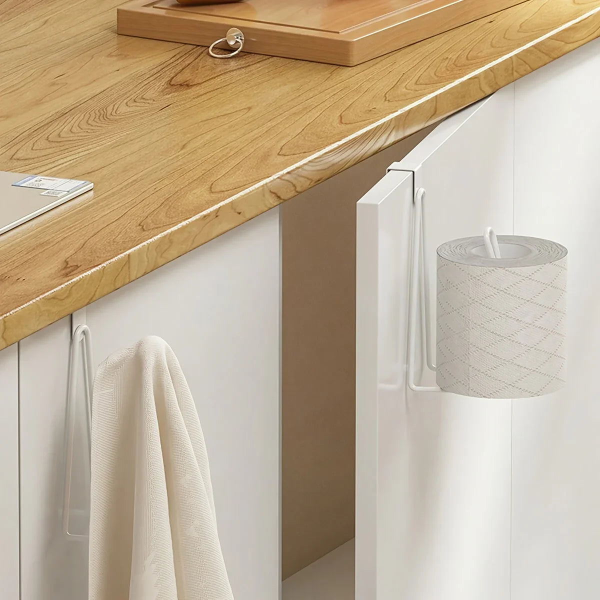 Toilet Paper Holder - Wrought Iron WallMounted