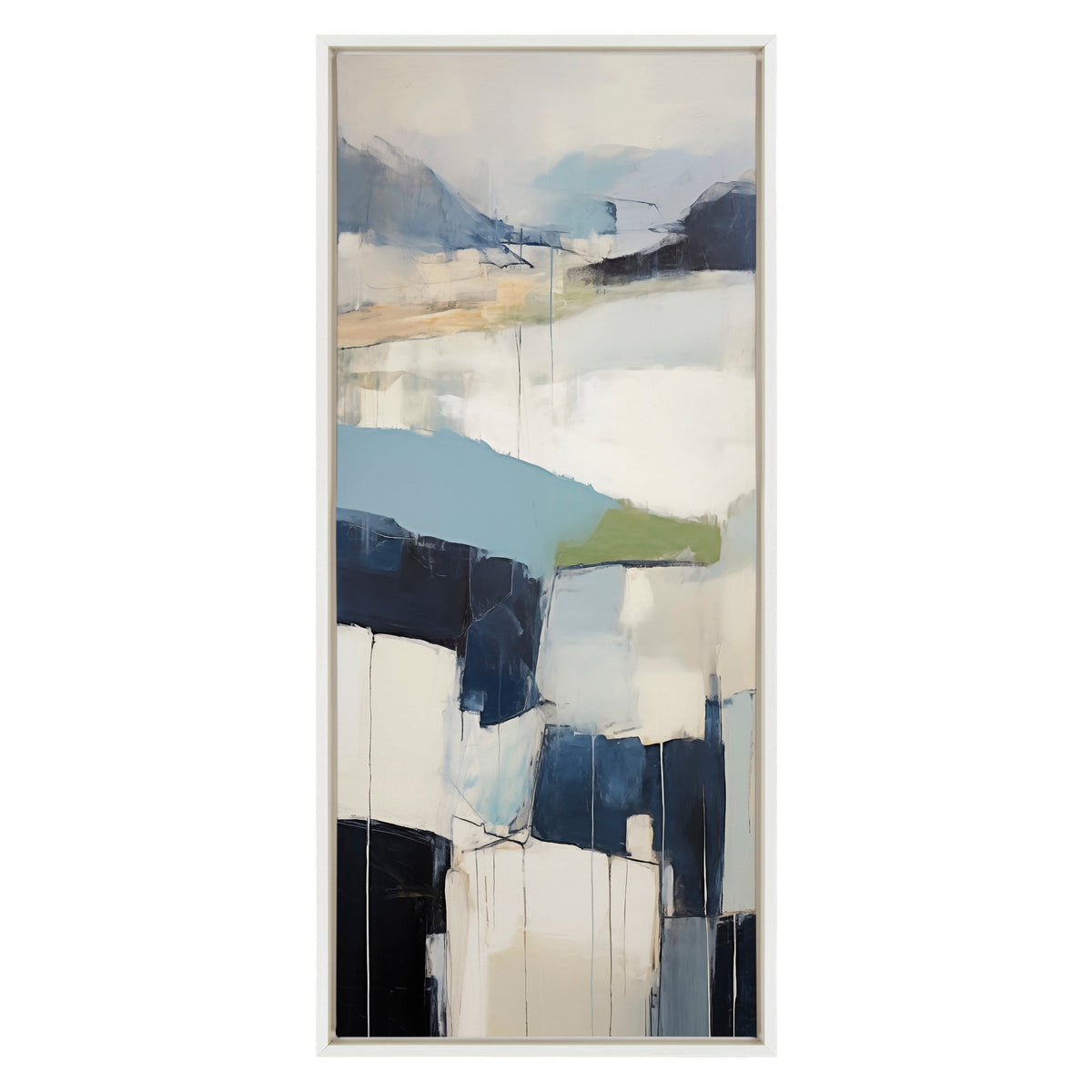 Sylvie Skyline I Framed Canvas by Amy Lighthall
