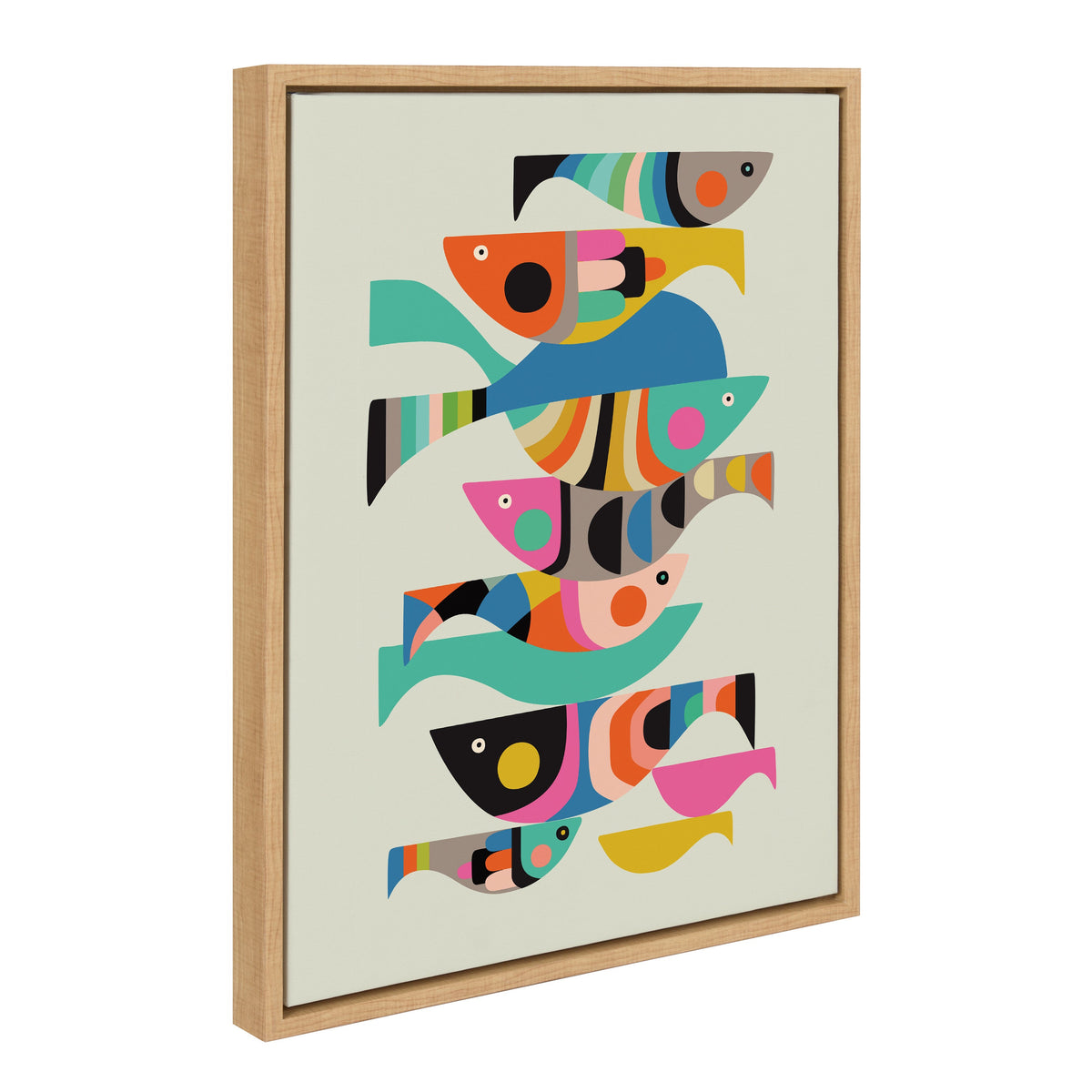 Sylvie Under the Sea Framed Canvas by Rachel Lee of My Dream Wall