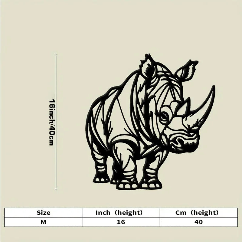 Wall Art - Metal Black White