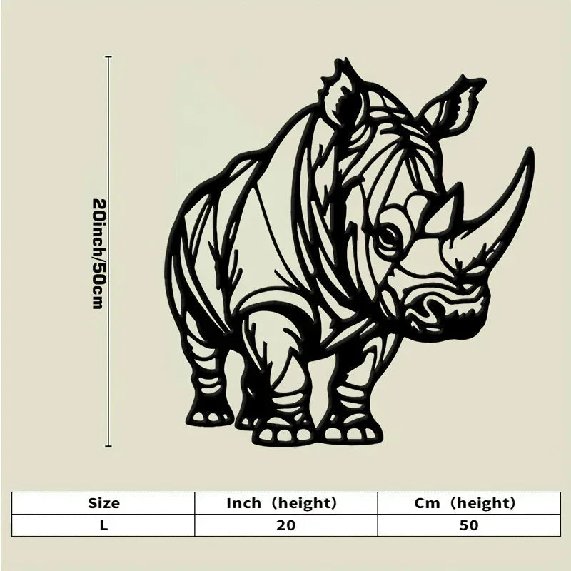 Wall Art - Metal Black White