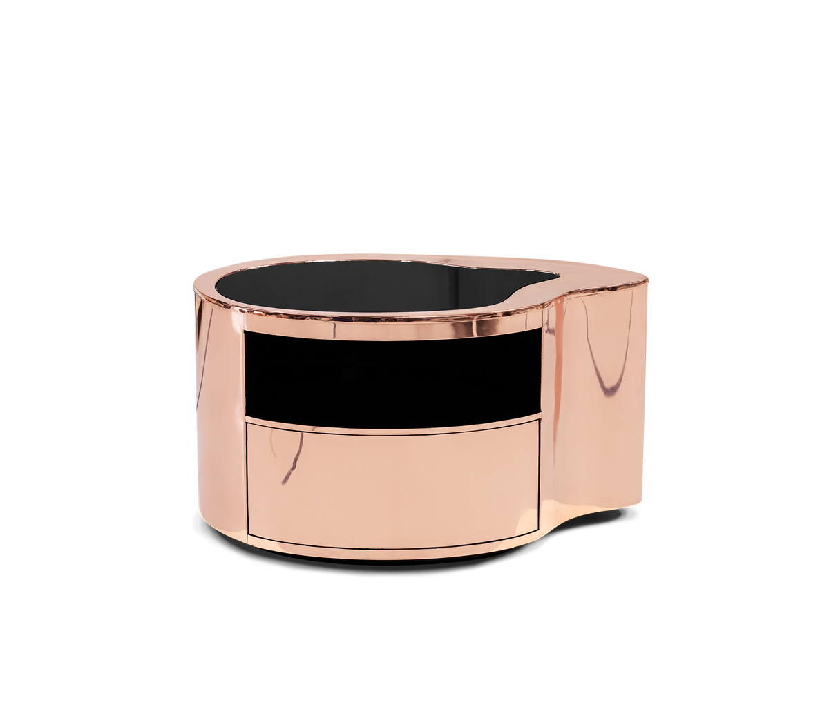 Wave Big Gold Nightstand by Boca do Lobo – view 2