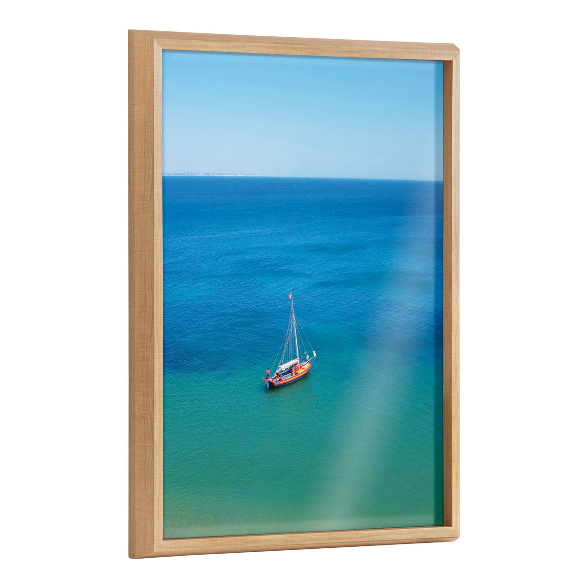 Blake A Lagos Sail Framed Printed Art by Rachel Bolgov