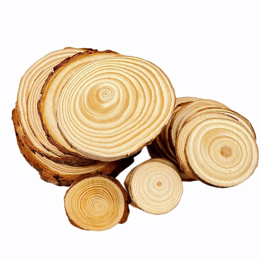 Wood Slices - Natural Pine Round