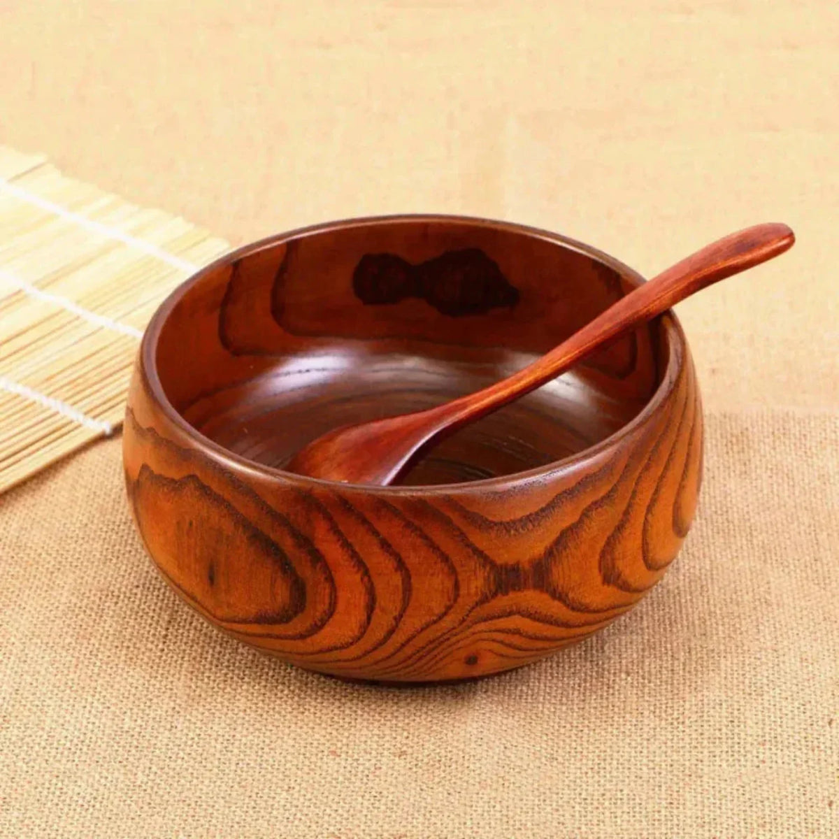 Wooden Bowl Made from Natural Wood Material — House of Avana, view 1 of 16