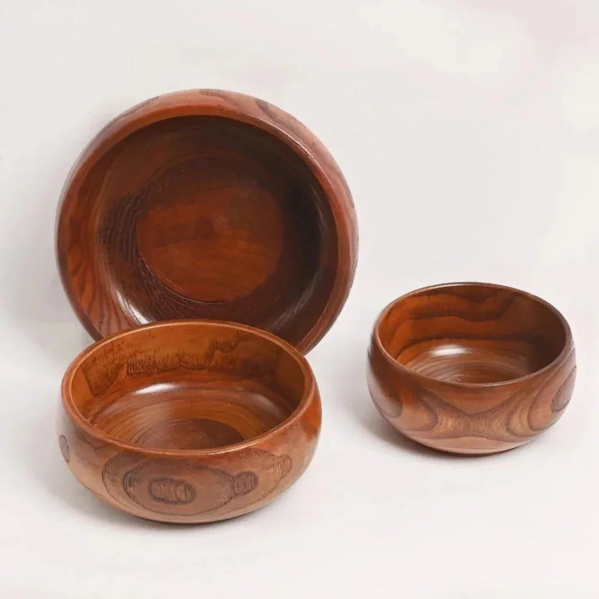 Wooden Bowl Made from Natural Wood Material — House of Avana, view 10 of 16