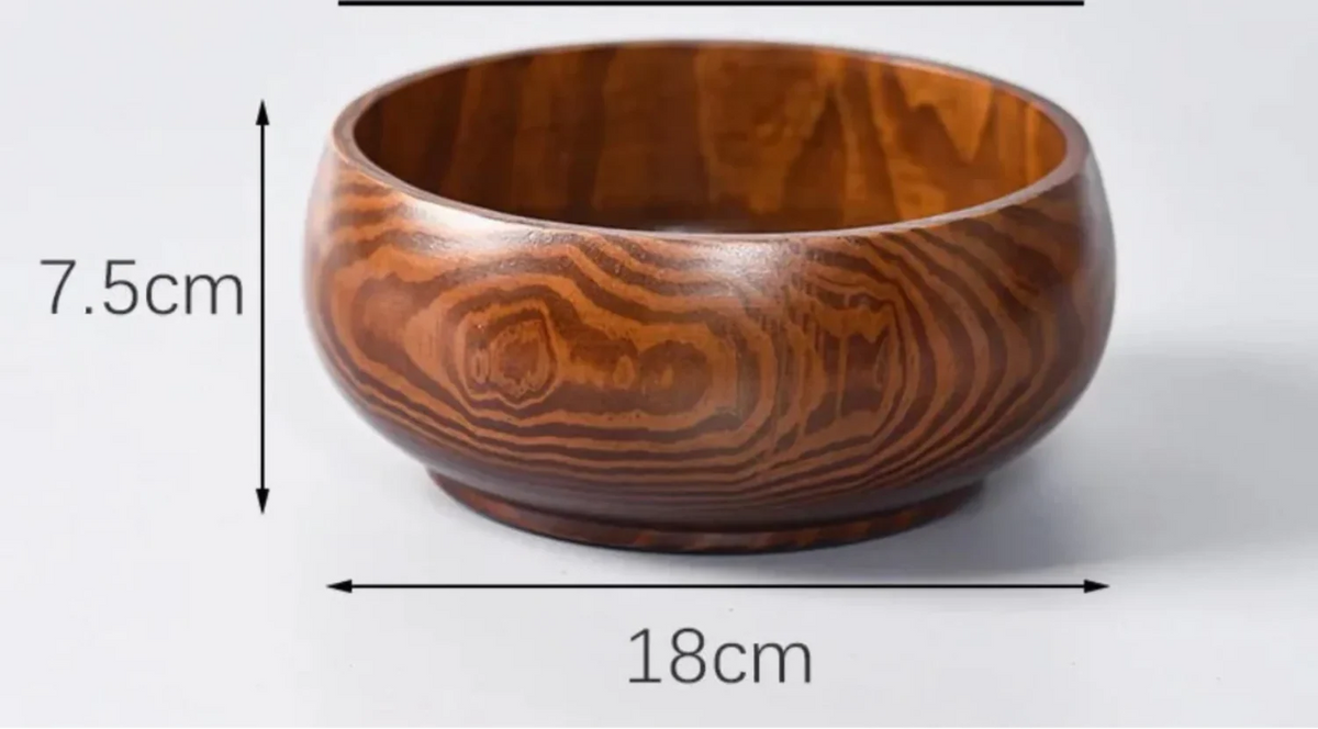 Wooden Bowl Made from Natural Wood Material — House of Avana, view 15 of 16